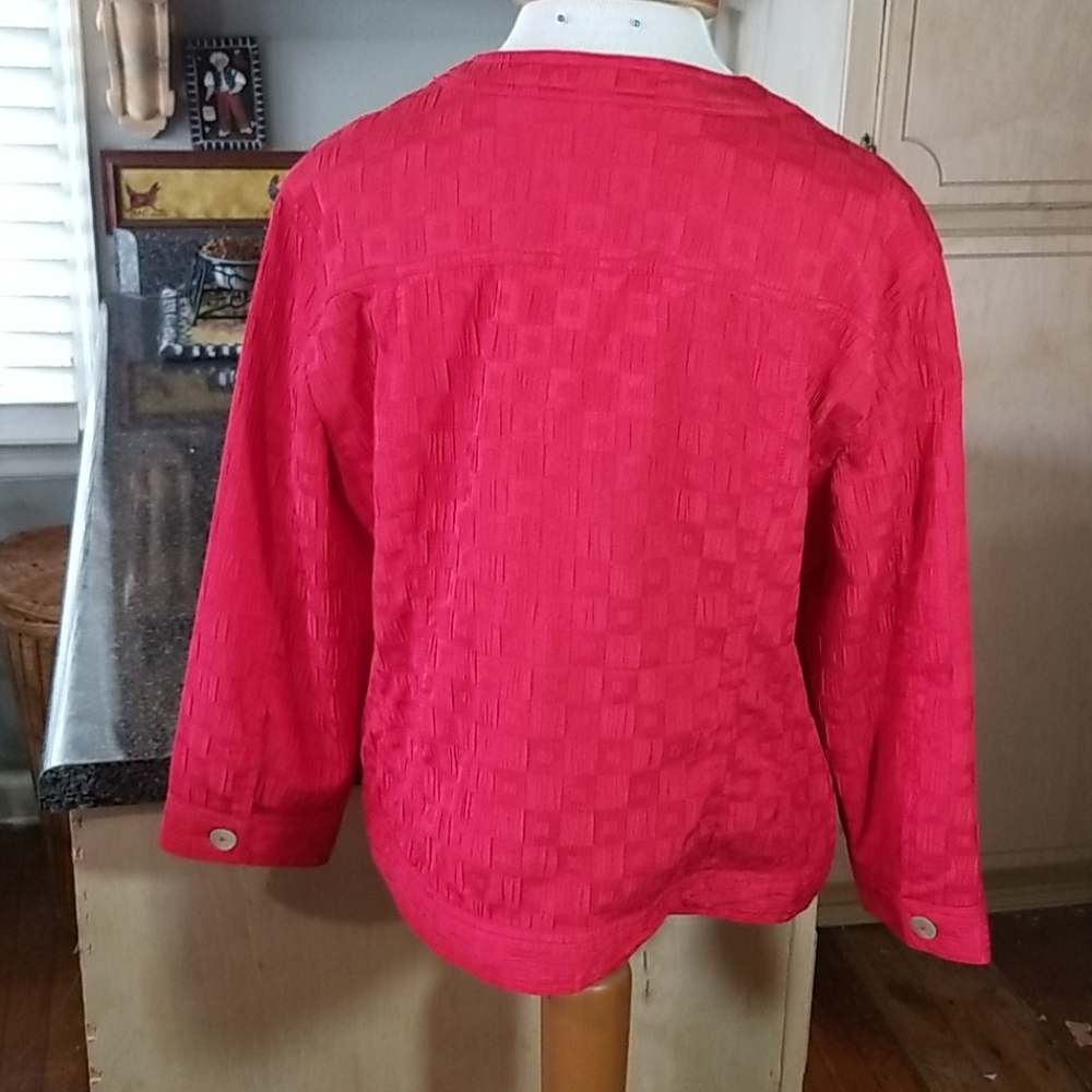 Ruby Rd. Jacket Size 14 - Picture 6 of 7